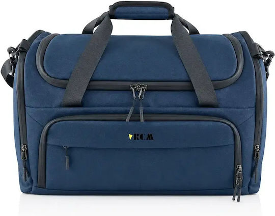 RCM Sack Voyage Blue from Artificial Leather 50x26cm