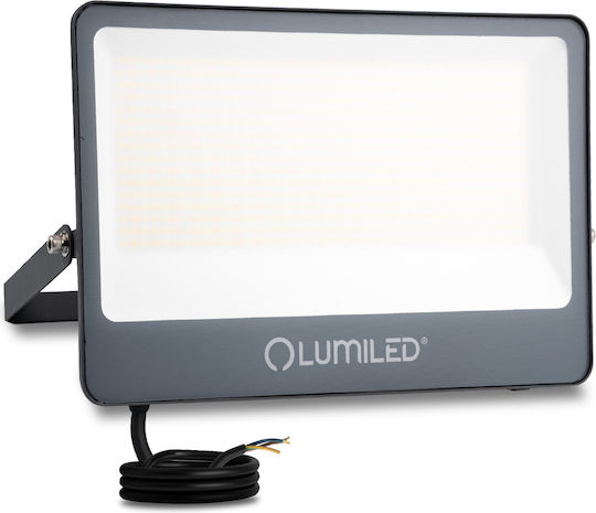LED Flood Light Trinox 200W 22000lm CCT IP66 Grey Lumiled