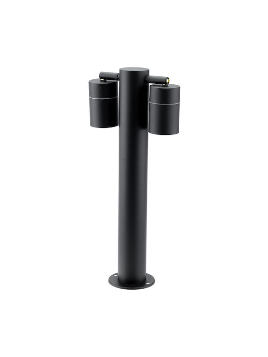 Lampa De Grădină Post Exterior Lampă De Podea Spot Vertical 45 Cm 2x Gu10 Asti Lumiled