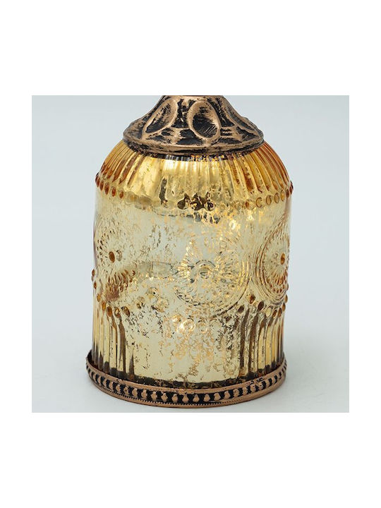 Glass Gold Lantern