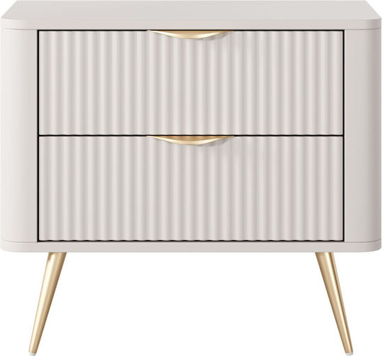 Bedroom Furniture Set Beige 160x200cm 4 Pieces Bedroom Furniture Set Beige 160x200cm 4 Pieces