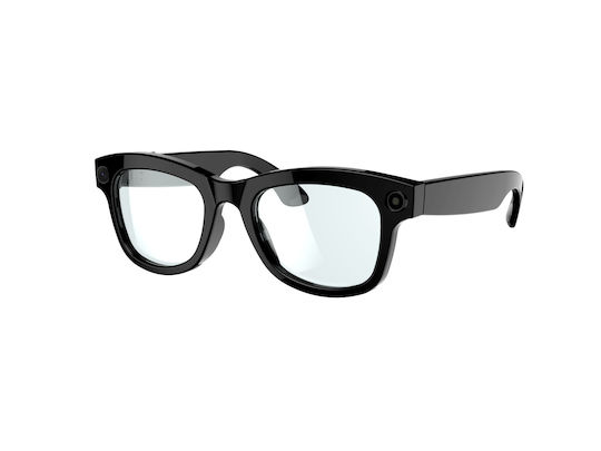 Ochelari Inteligenți Isen M01 Pro Lentile Transparente Cadru Negru AI Traducere AI Cameră 8mp 48g 8.6h Utilizare Reducere Zgomot ENC Control Senzorial Bluetooth 5.4 Încărcare Rapidă 1.5h
