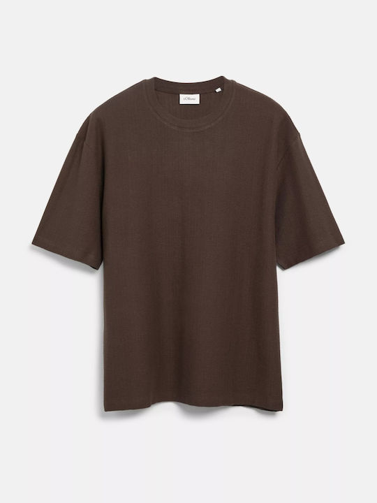 T-shirt Maro Închis