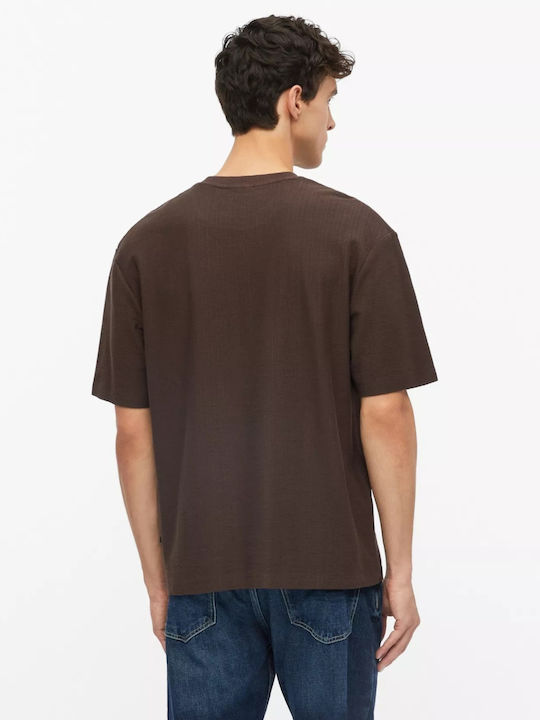 T-shirt Maro Închis