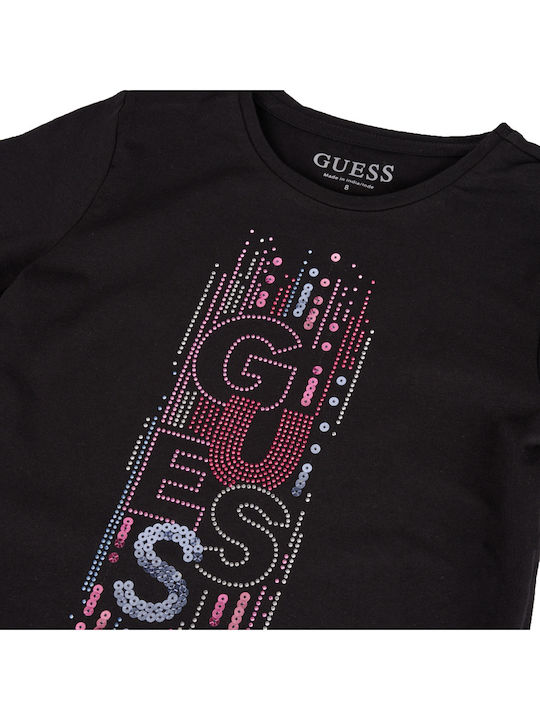 Kids Long-sleeved Black Top