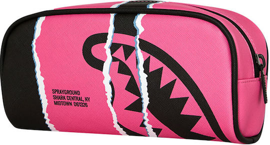 Sprayground Shark Central Split Vision Pencil Case Cylinder Shark Central Split Vision