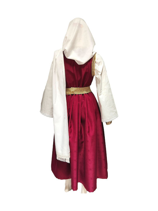 Samos Traditional Costume with 1 Row Necklace