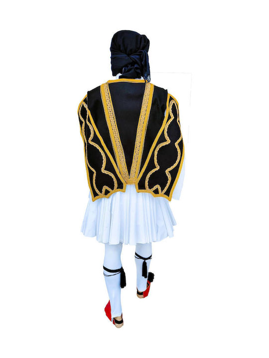 Traditional Evzonas Costume with Scarf with Shirt
