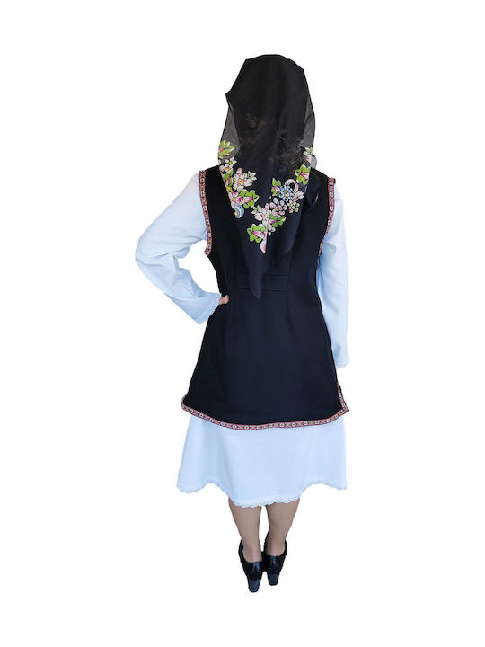 Epirus Woman Traditional Costume with 1 Row Necklace
