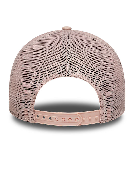 New Era Mlb Outline La Dodgers 9forty E-frame Trucker Adjustable Cap Pastel Pink New Era Mlb Outline La Dodgers 9forty E-frame Trucker Adjustable Cap Pastel Pink