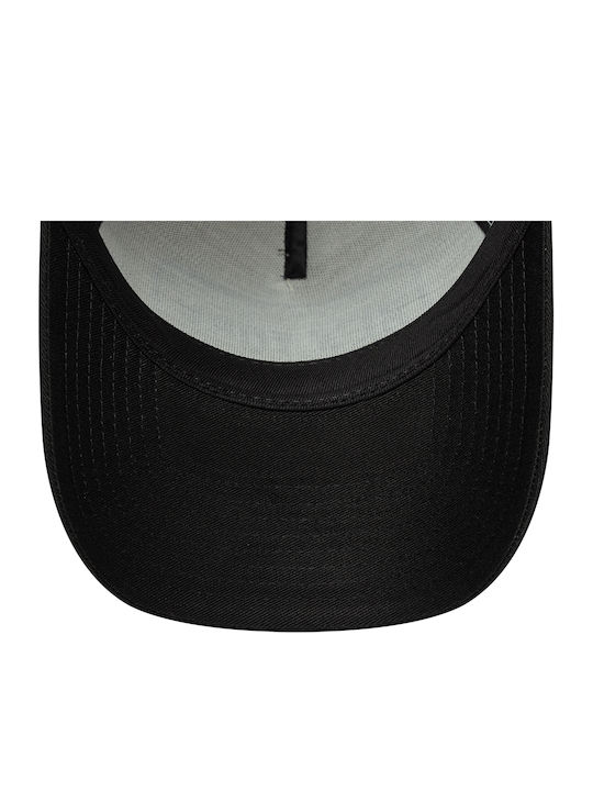 New Era Licence Plate 9forty A-frame Trucker Adjustable Cap Black