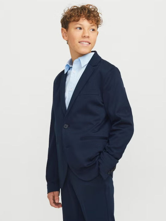 Set Pentru Copii Cu Pantaloni și Haină De Vară 2 Buc Dark Navy Jjejaxon