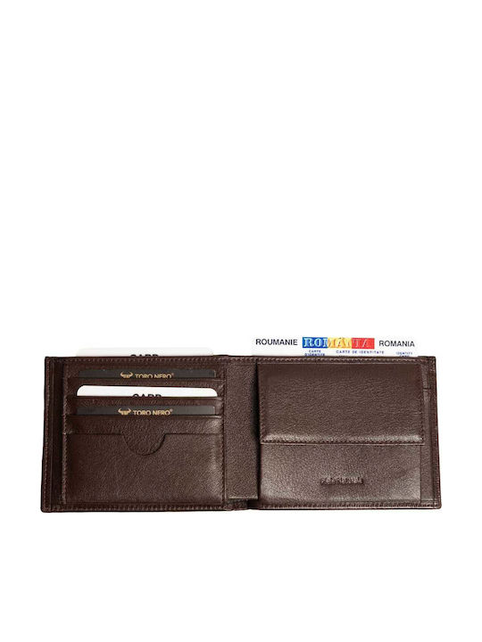 Herrenbrieftasche Braun Natürliche Leder Valetian