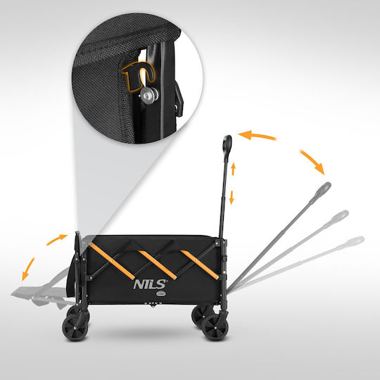 Dump and Foldable Garden Cart 100lt