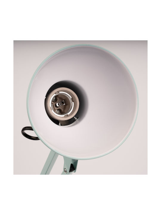 E27 Tobi Pastel Blue Office Lamp + Table Lamp Base E27 Tobi Pastel Blue Office Lamp + Table Lamp Base