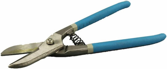 Foarfeci pentru tablă Nr 10 Mânere din cauciuc Culoare albastră
