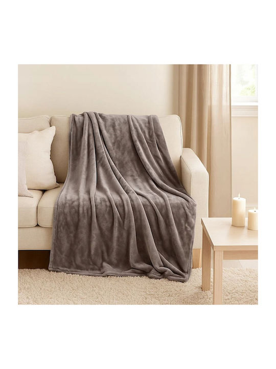 Gift Decor Sofa Blanket 130x160cm Gray