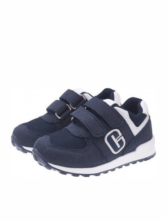 Civas Kids Sneakers Anatomic With Hoop & Loop Closure Blue