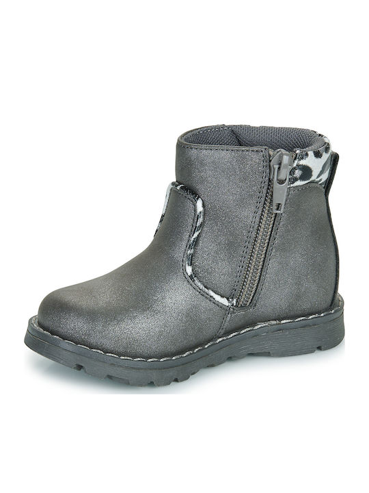 Kinderstiefel Silber