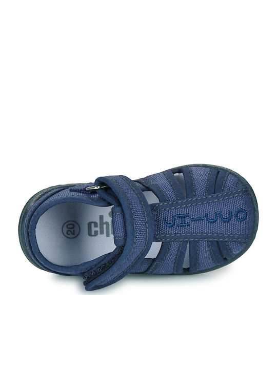 Chicco Бебешки пантофки за прегръдка Сини