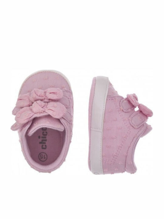 Chicco Βρεφικά Sneakers Αγκαλιάς Ροζ