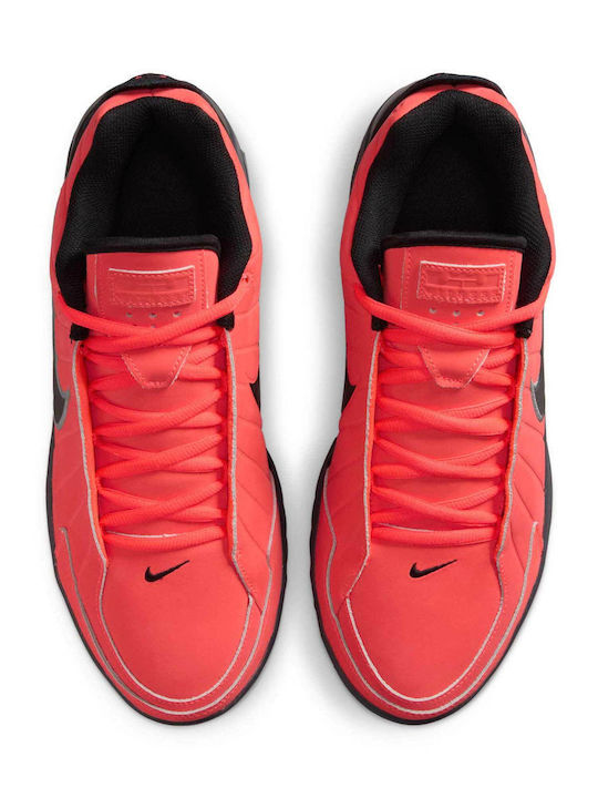 LeBron Witness 9 High Basketball Shoes Bright Crimson / Smoke Grey / Black