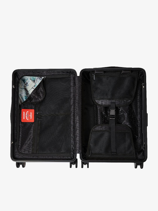 Sprayground Embossed Cream Carry-on Cabin Suitcase Multi Height 54.6cm