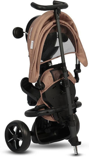 Q Play Rito Eva Star Kinderdreirad Klappbar & Wandelbar für 10 Monate Khaki