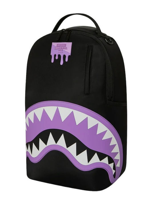 Sprayground School Backpack Junior High-High School Backpacks Shark Central Light Purple