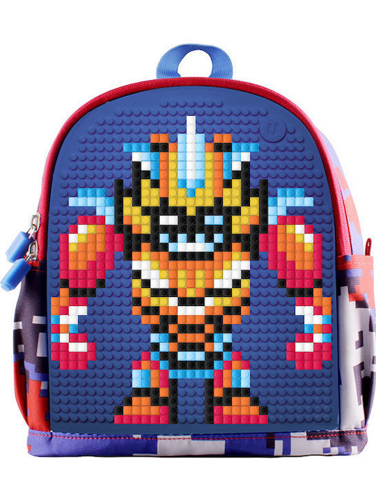Upixel Ghiozdan De Spate Scoala Primara Albastru 23 x 10 x 29 cm