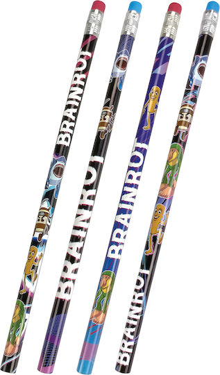 Gim Σετ 4 Μολύβια Pencil Set Brainrot