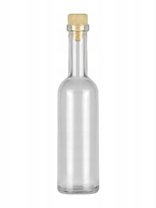 Bimberek Glass Liqueur Serving Decanter 16.5 cm with Stopper Multicolour 100 ml 5 Pieces