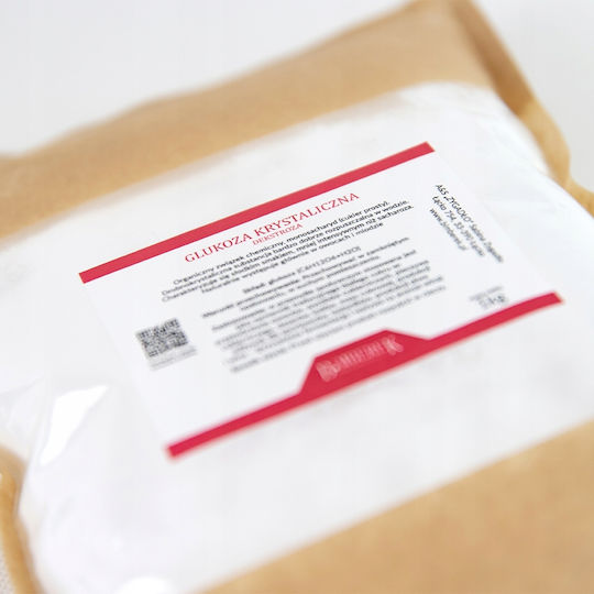 Κρυσταλλική Γλυκόζη Δεξτρόζης 1kg Παραγωγή Μπύρας