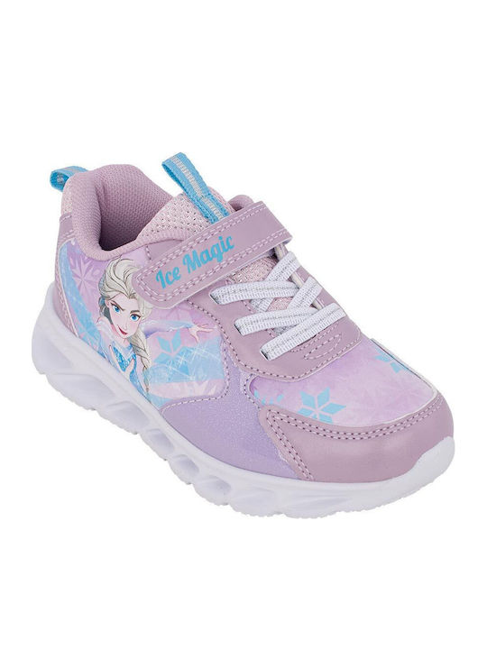 Kids Sneakers with Lights Lilac