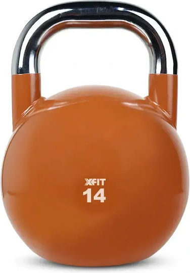 X-FIT TDB 1033 Kettlebell Cast Iron 14kg Red
