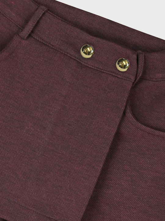 Kids Skirt Burgundy