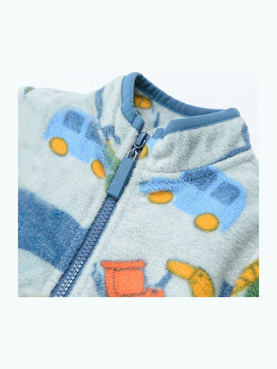 Cardigan pentru copii Fleece Albastru