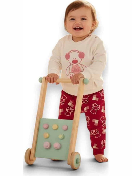 Nek Kids Wear Детски Комплект с Панталон Летен 2 Части Екрю Сапфир Мило Nek Kids Wear Детски Комплект с Панталон Летен 2 Части Екрю Сапфир Мило