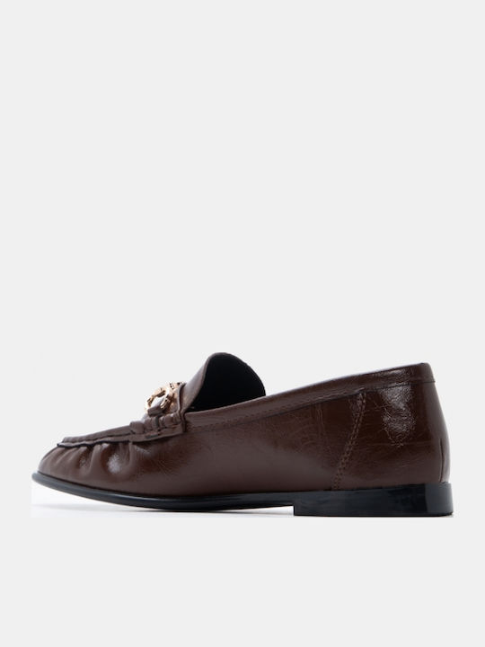 Women's Moccasins In Brown Colour