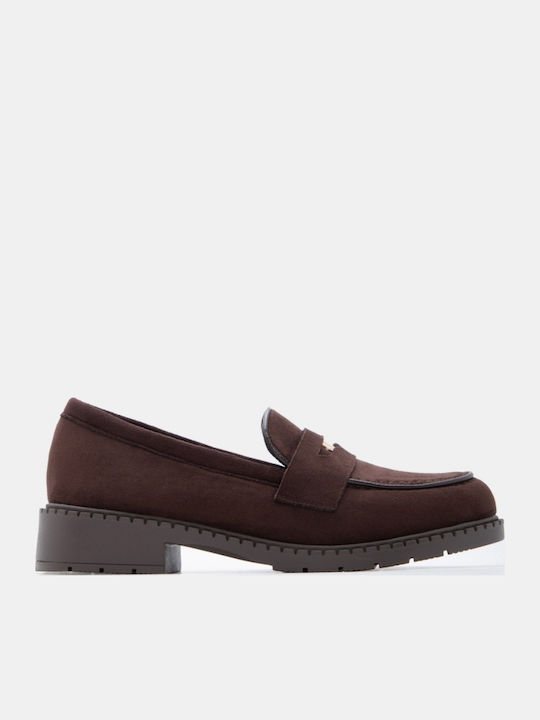 Women's Moccasins In Brown Colour