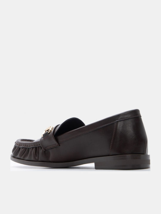 Women's Moccasins In Brown Color