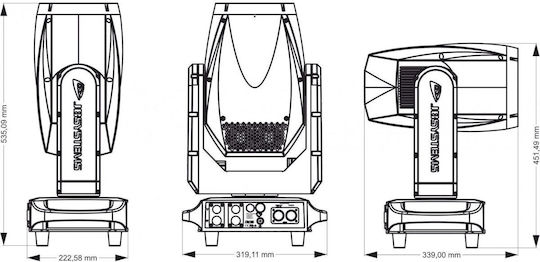 Jb Systems Beam LED DMX LILYR259