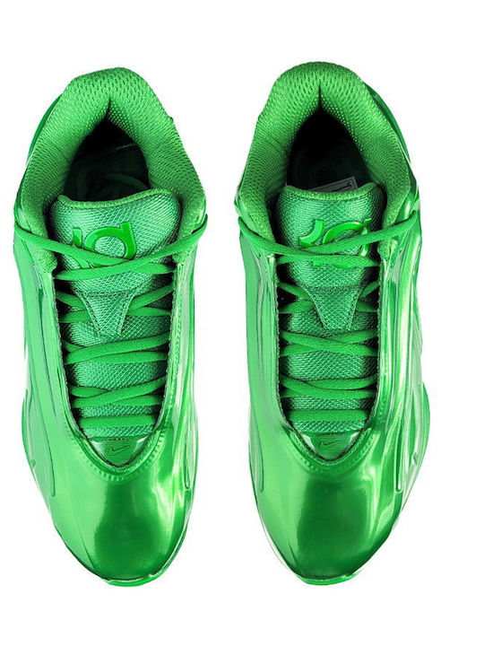 KD19 Candy Paint Green High Basketball Shoes Gorge Green University Gold Stadium Green