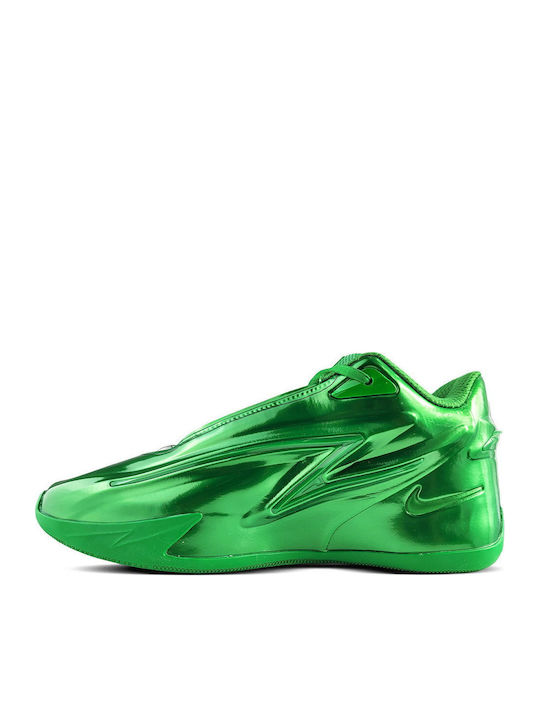 KD19 Candy Paint Green High Basketball Shoes Gorge Green University Gold Stadium Green