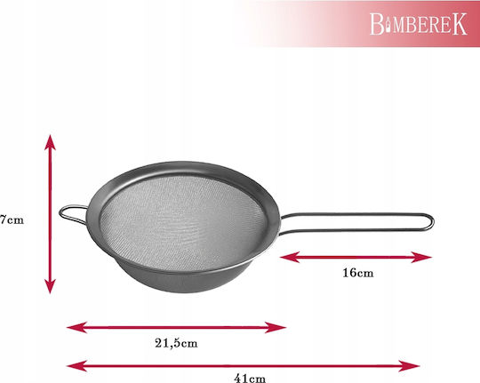 Bimberek Metallisches Sieb 41cm