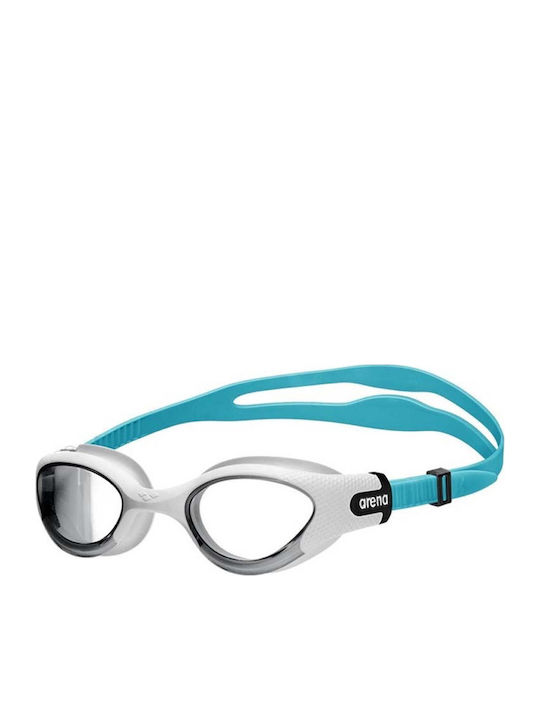 Arena One Swimming Goggles Kids with Anti-Glare Lenses White