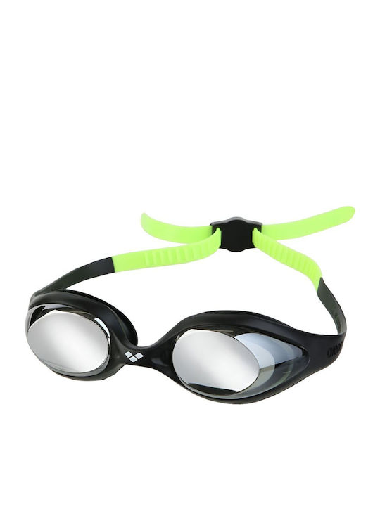 Arena Swimming Goggles Kids with Anti-fog Lenses Green