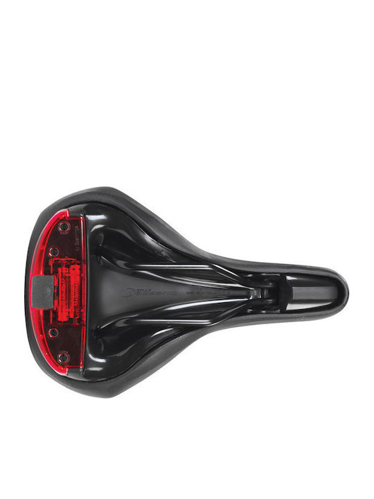 Selle Bassano Volare Icon Unisex 3zone Black Bicycle Saddle