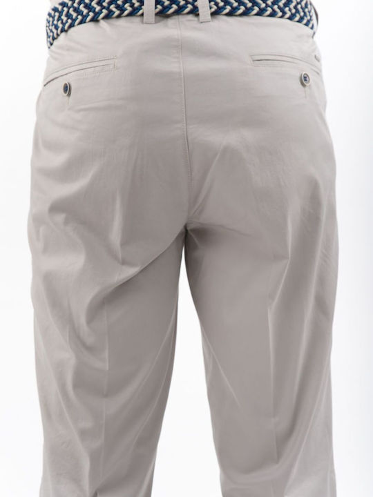 Men's Trousers Grey Light 4-09.37.BASIC Light Grey 44