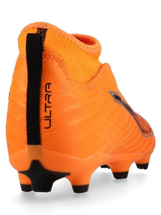Ultra 6 Match FG/AG Kids Soccer Cleats Molded Orange